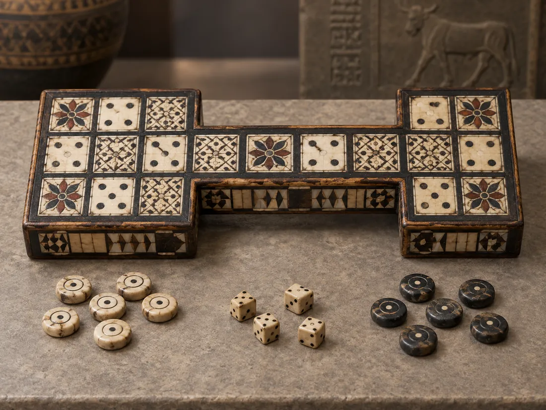 Royal Game of Ur board